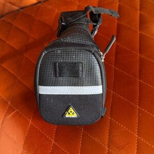 Reflective Black Seat / Saddle bike tools bag